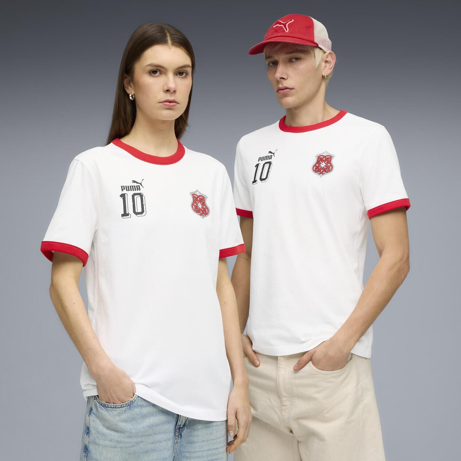 PUMA「【PUMA ｳｪｱ】M F.P.ARCHIVE RINGER TEE」|Tシャツ・カットソー|