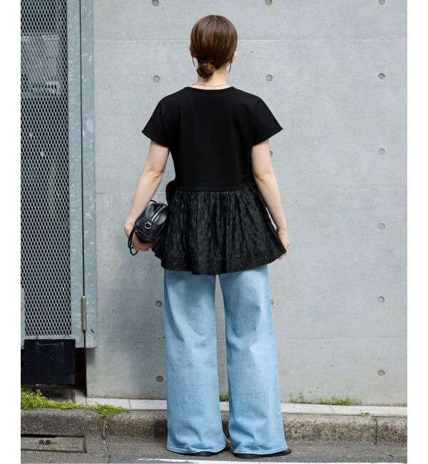 IENA「《予約》TORRAZZO DONNA/トラッゾドンナ ドットTシャツ」|Tシャツ・カットソー|