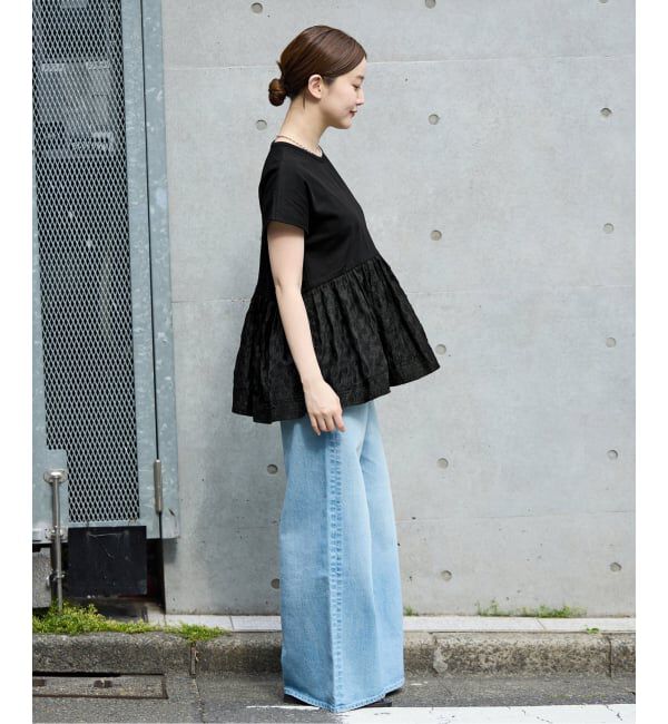 IENA「《予約》TORRAZZO DONNA/トラッゾドンナ ドットTシャツ」|Tシャツ・カットソー|