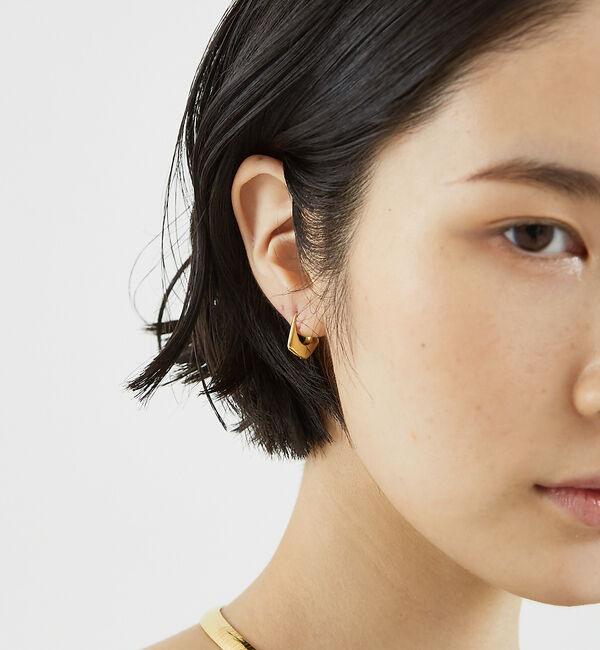 The Store by C' 「【SOPHIE BUHAI】Small Pyramid Hoops／ピラミッドフ」|ピアス|