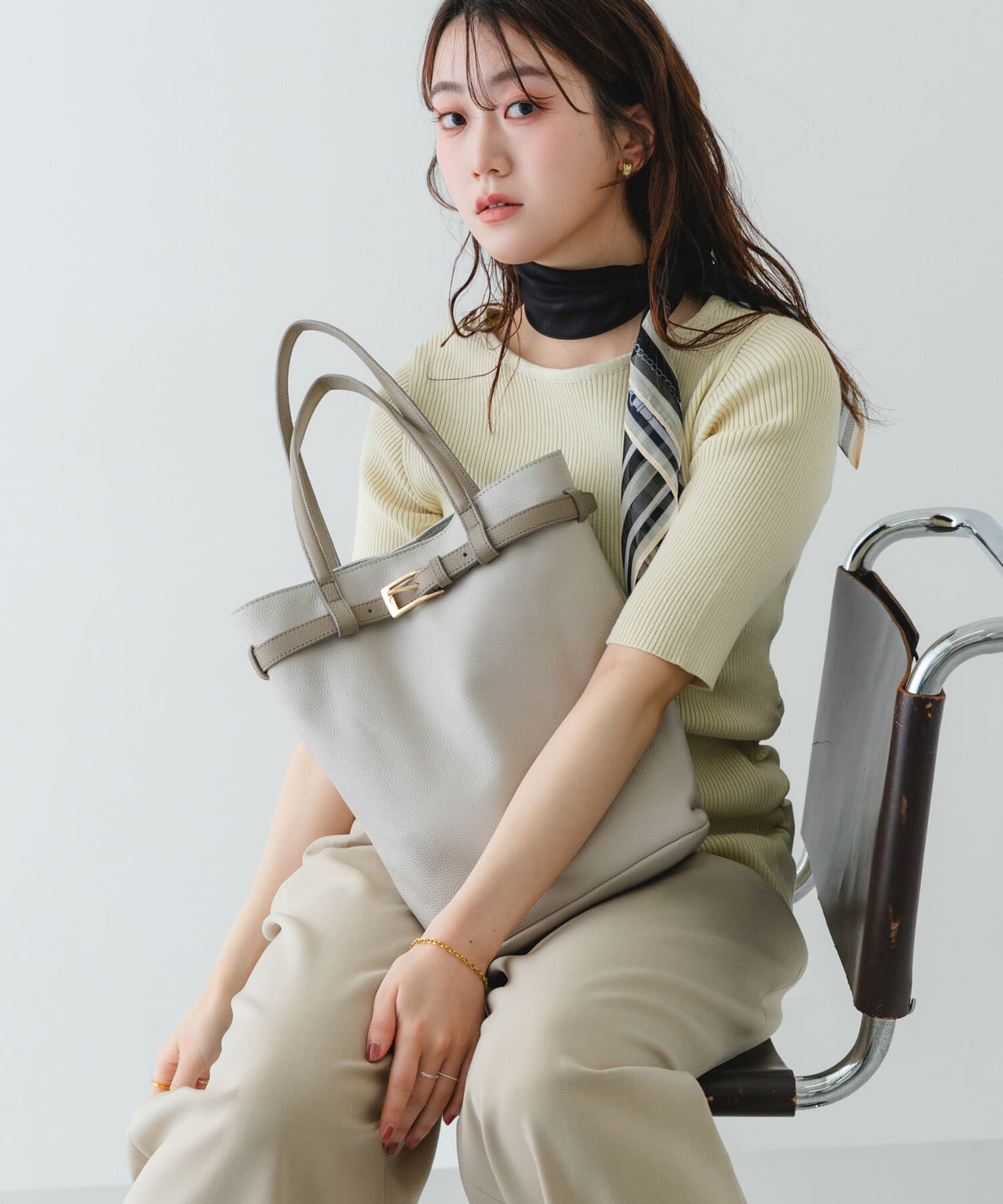 RODE SKO「『別注』BEAURE&times;RODESKO　カウレザーベルトデザイントートバッグ」|トートバッグ|