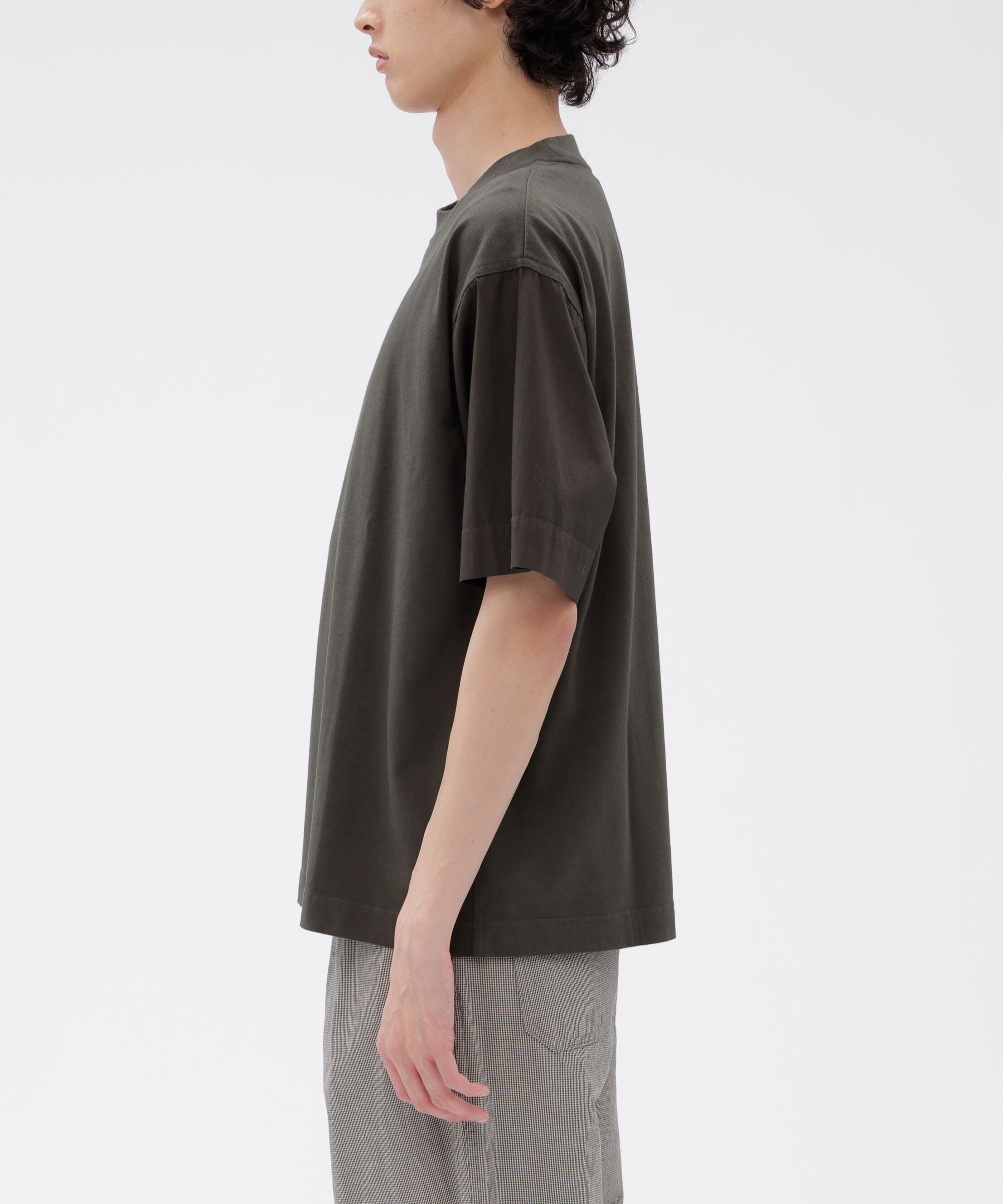 MHL.「GARMENT DYE COTTON JERSEY TOP」|Tシャツ・カットソー|
