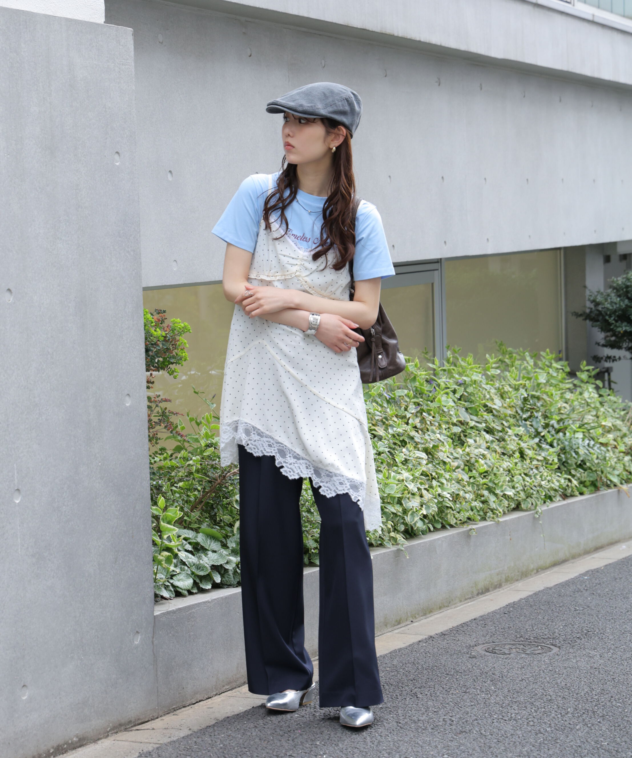  「ﾜﾝﾀｯｸﾜｲﾄﾞﾊﾟﾝﾂ[切らずに履ける身長別ｻｲｽﾞ/低身長/高身 」|その他|