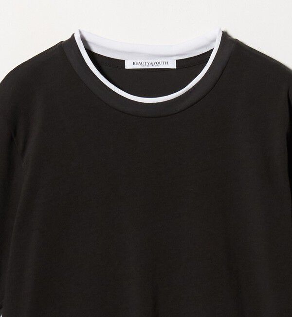 BEAUTY&YOUTH UNITED ARROWS「コットン レイヤード クルーネックTシャツ」|Tシャツ・カットソー|