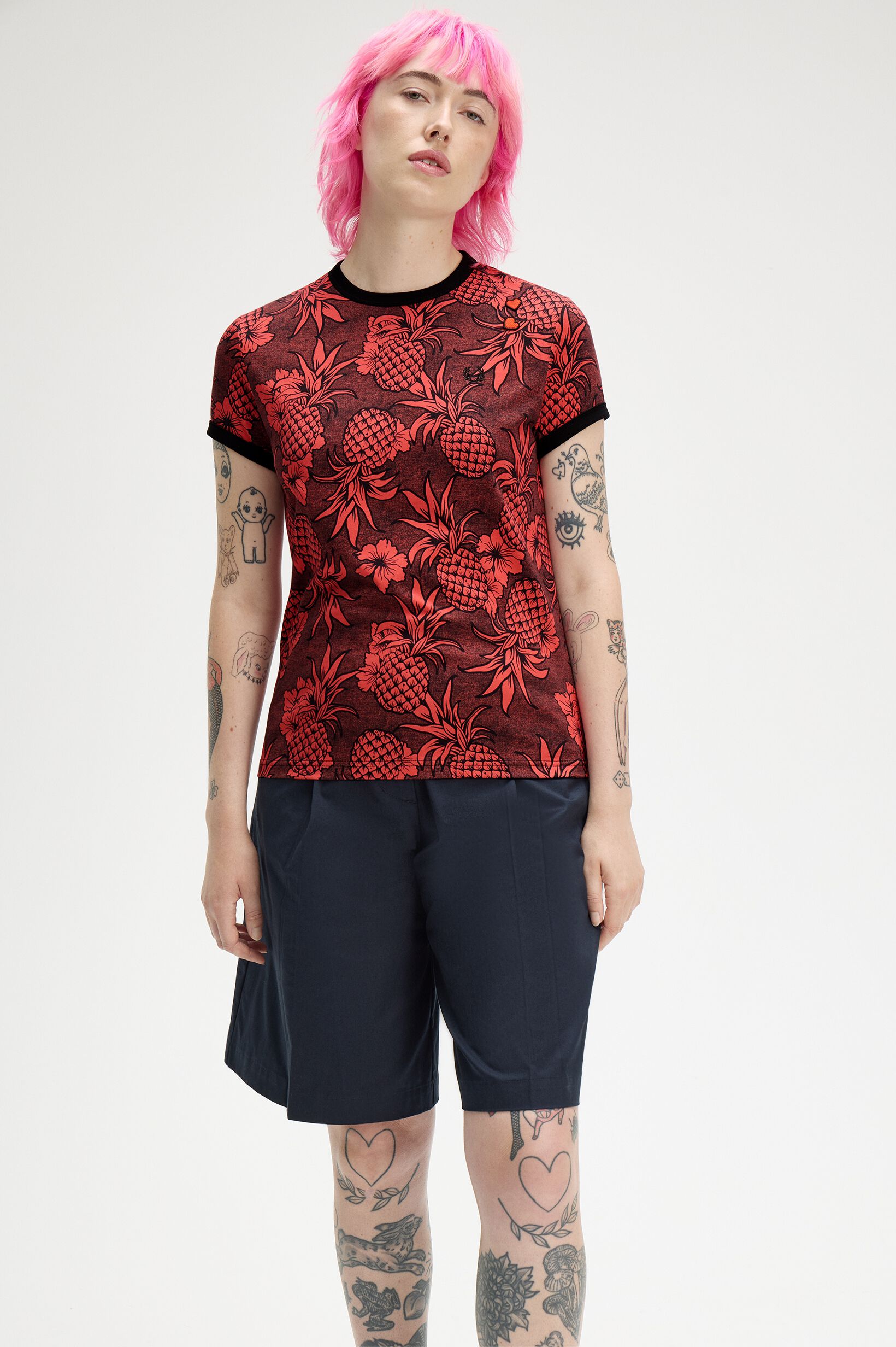 FRED PERRY 「Amy Winehouse Printed T-Shirt」|Tシャツ・カットソー|