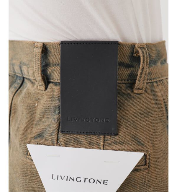  「LIVINGTONE DOLK (INDIGO SAND)：デニムパンツ」|デニム|