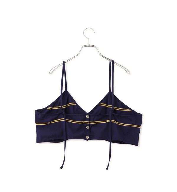 SALON adam et rope'「【crinkle crinkle crinkle】griguri border big bra」|キャミソール|