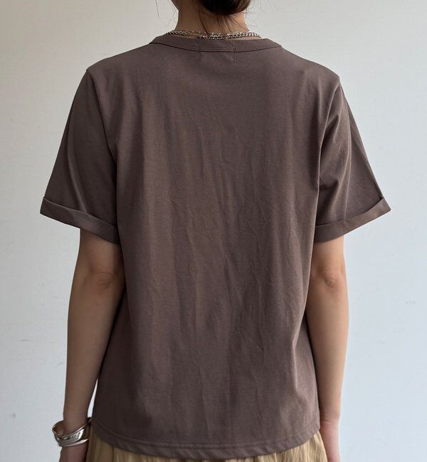  「【WEB限定】フリンジコードロゴTEE」|Tシャツ・カットソー|
