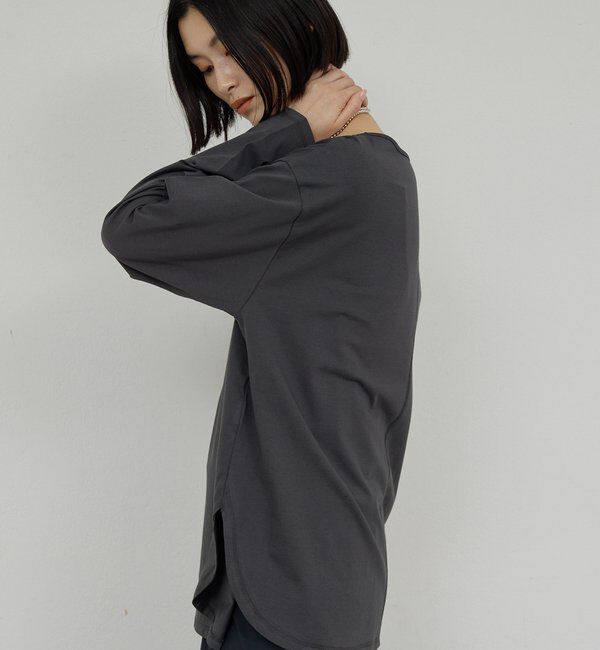  「【手洗い可】ラウンドヘムTee」|Tシャツ・カットソー|