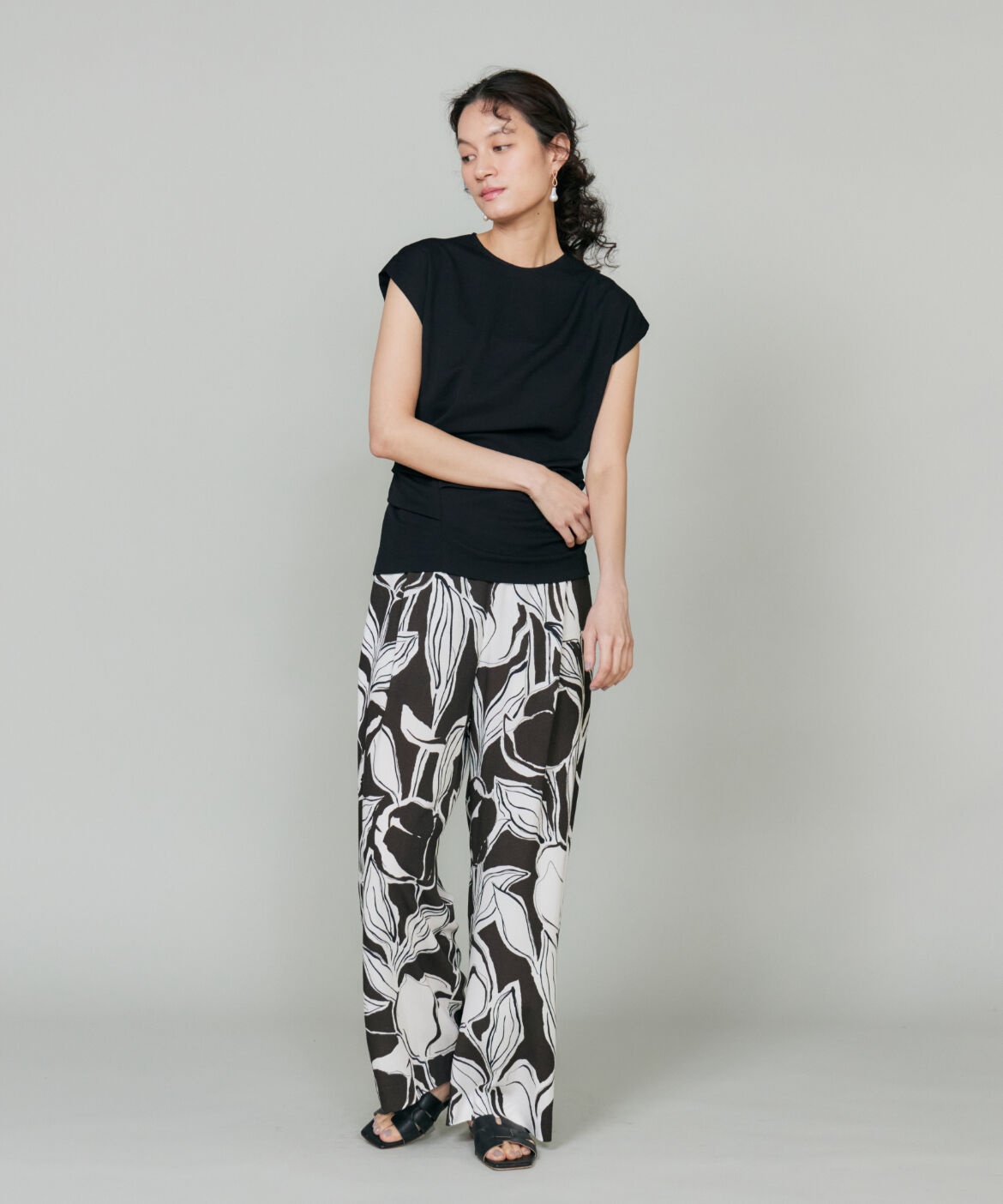 la veille by SUPERIOR CLOSET「ギャザートップス」|シャツ・ブラウス|