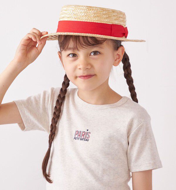 SHIPS any「SHIPS any: ストロー ボーターハット<KIDS>◇」|ハット|