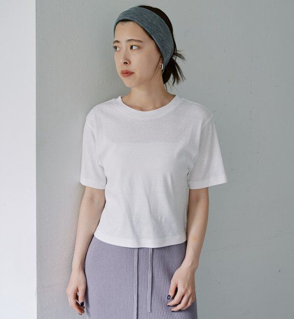  「スラブコットンチビTee」|Tシャツ・カットソー|