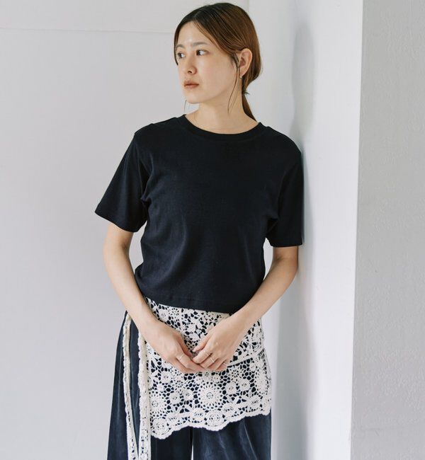  「スラブコットンチビTee」|Tシャツ・カットソー|