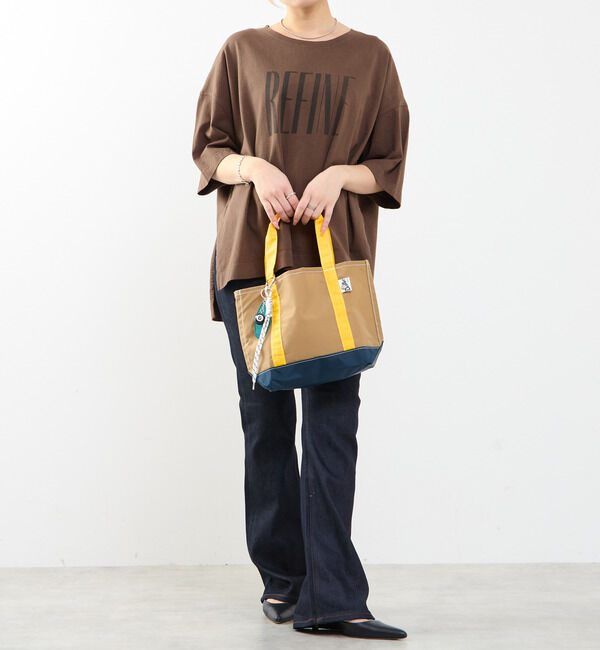 SOFFITTO「【Drifter/ドリフター】BUCKEYE MEDIUM TOTE」|トートバッグ|ダークベージュ