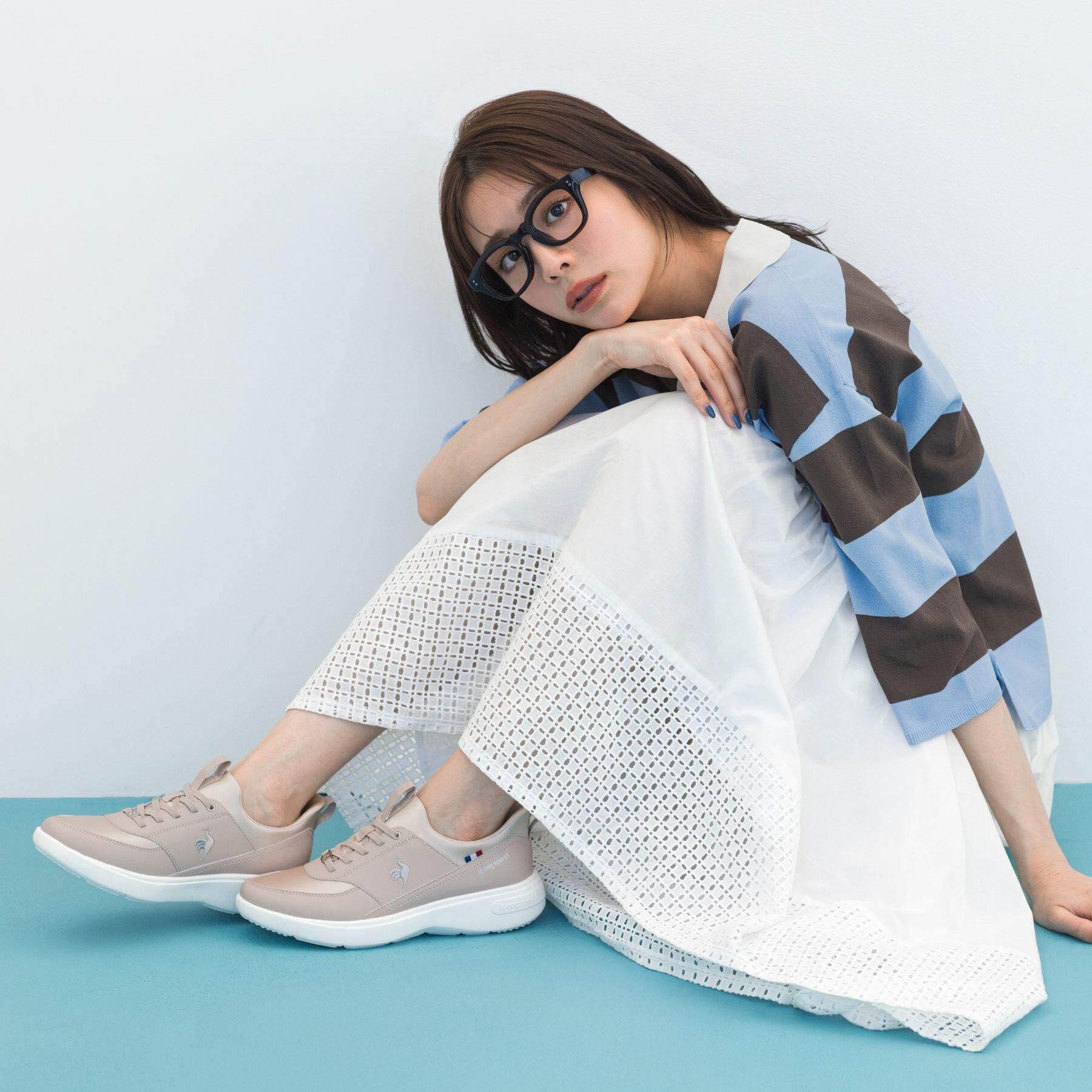 grove「【貴島明日香さん着用・ひんやり＆UVカット】ラガークロップドプルオーバー」|ニット・セーター|