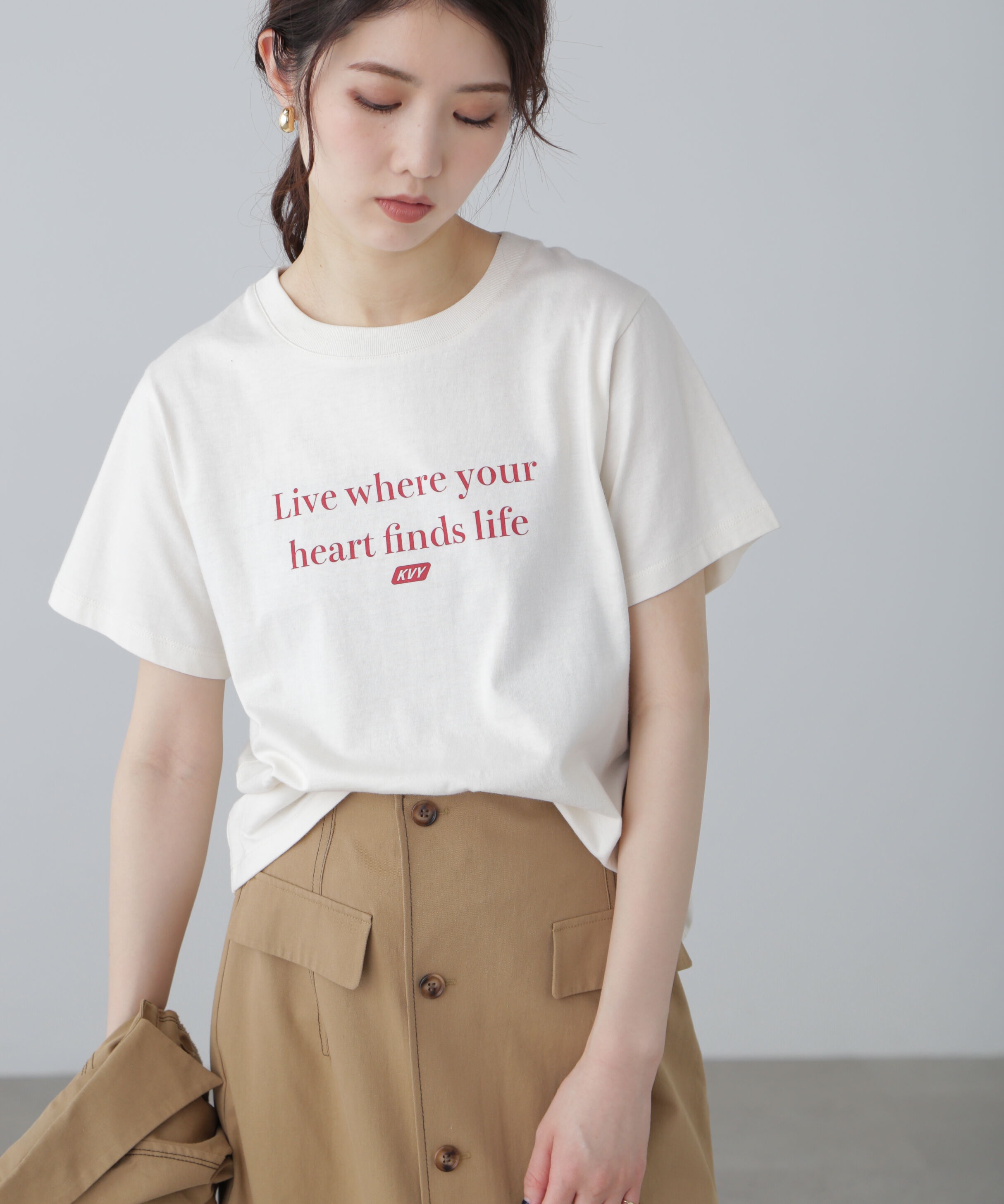  「シンプルロゴT」|Tシャツ・カットソー|