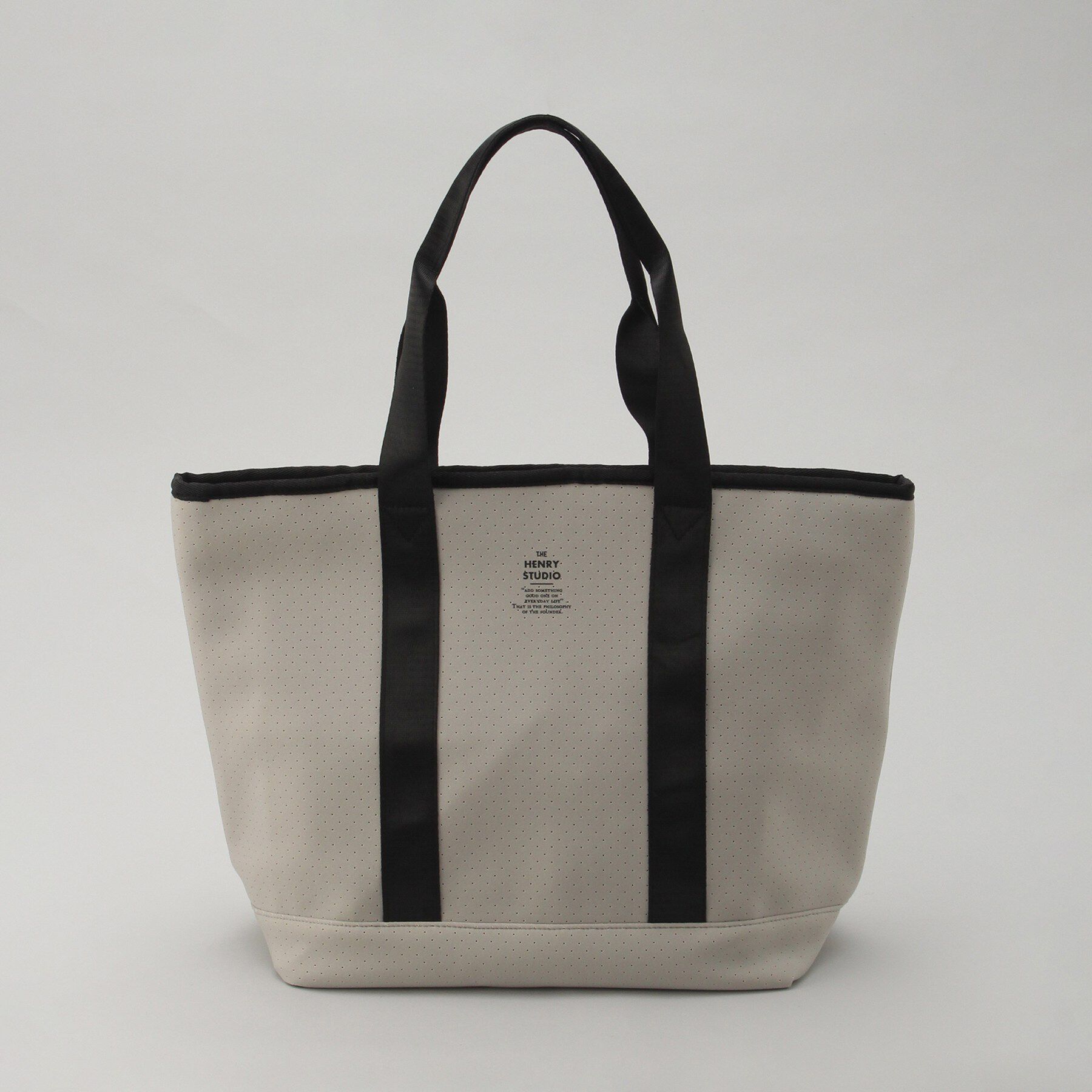 ヘンリースタジオ ネオプレントートバッグL GY（212 KITCHEN STORE