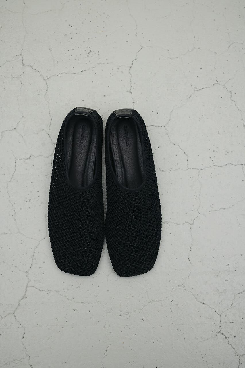 STYLEMIXER「メッシュフラットパンプス」|パンプス|BLK