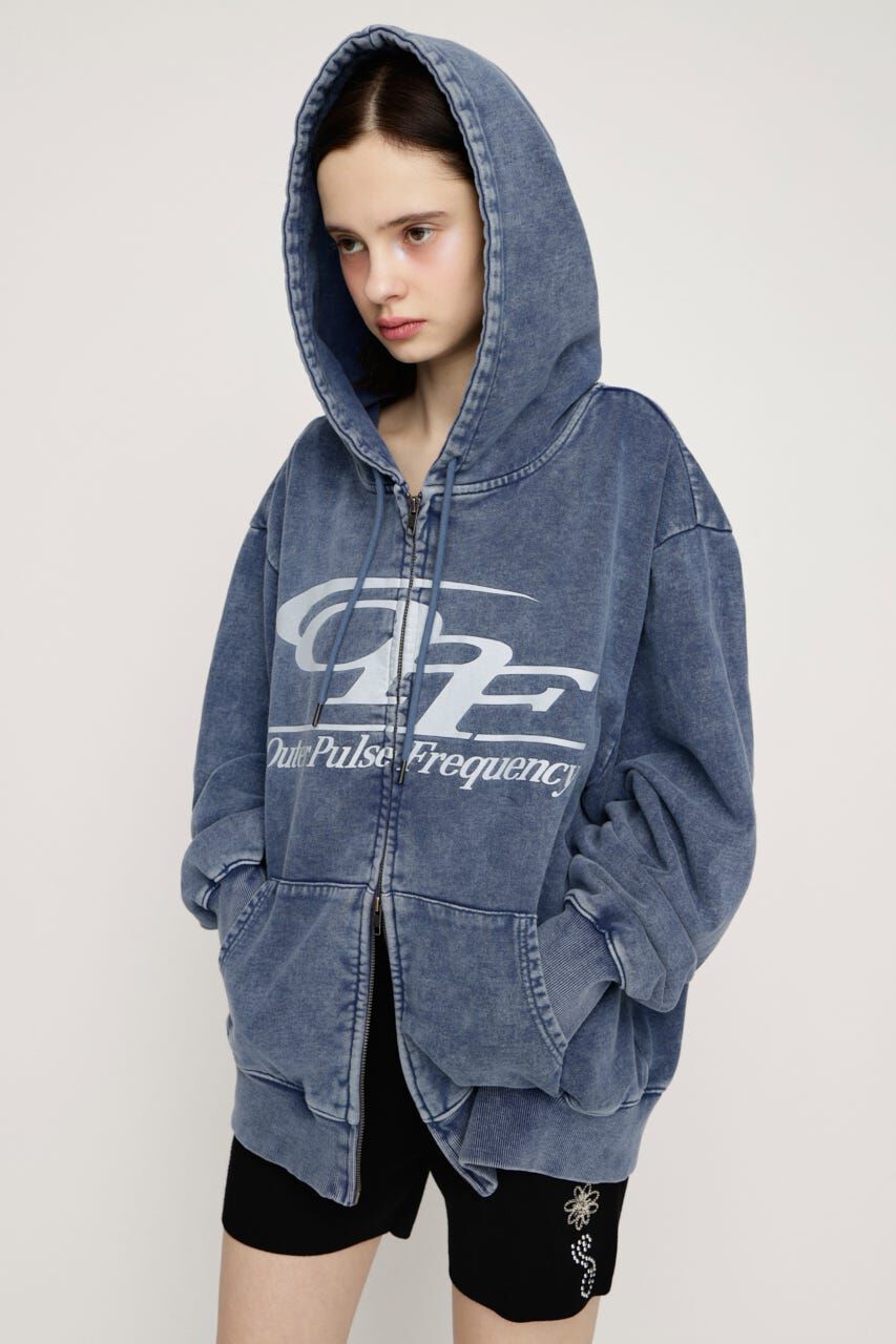 SLY「LOGO OVER HOODIE」|パーカー|