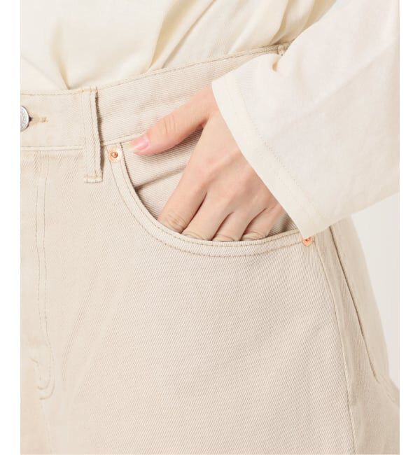 OUTDOOR PRODUCTS Usual Things「ULTフェードデニムハイライズルーズ5PKT」|デニム|
