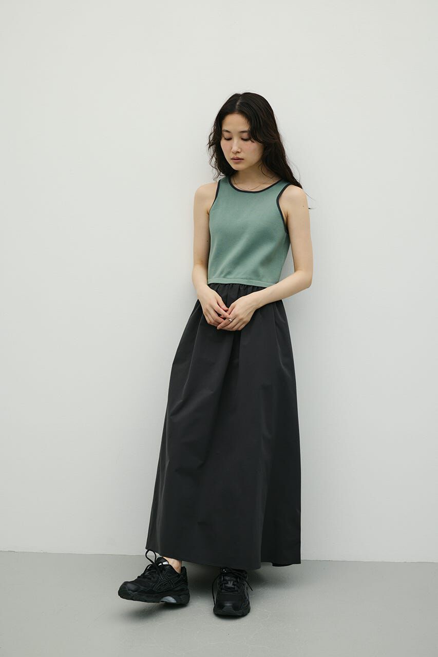 STYLEMIXER「アメスリドッキングニットワンピース」|ワンピース|