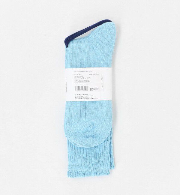 UNITED ARROWS「＜ROTOTO＞リブクルーソックス」|ソックス|