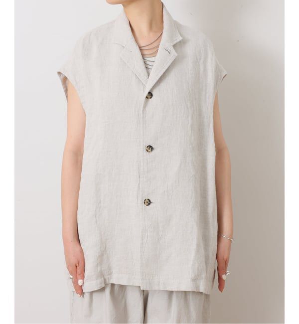 journal standard luxe「《予約》ヘンプキャンバス ベスト」|ダウンベスト・ベスト|