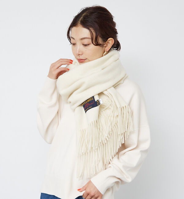Rouge vif「【TWEEDMILL/ツイードミル】ウールストール」|マフラー|
