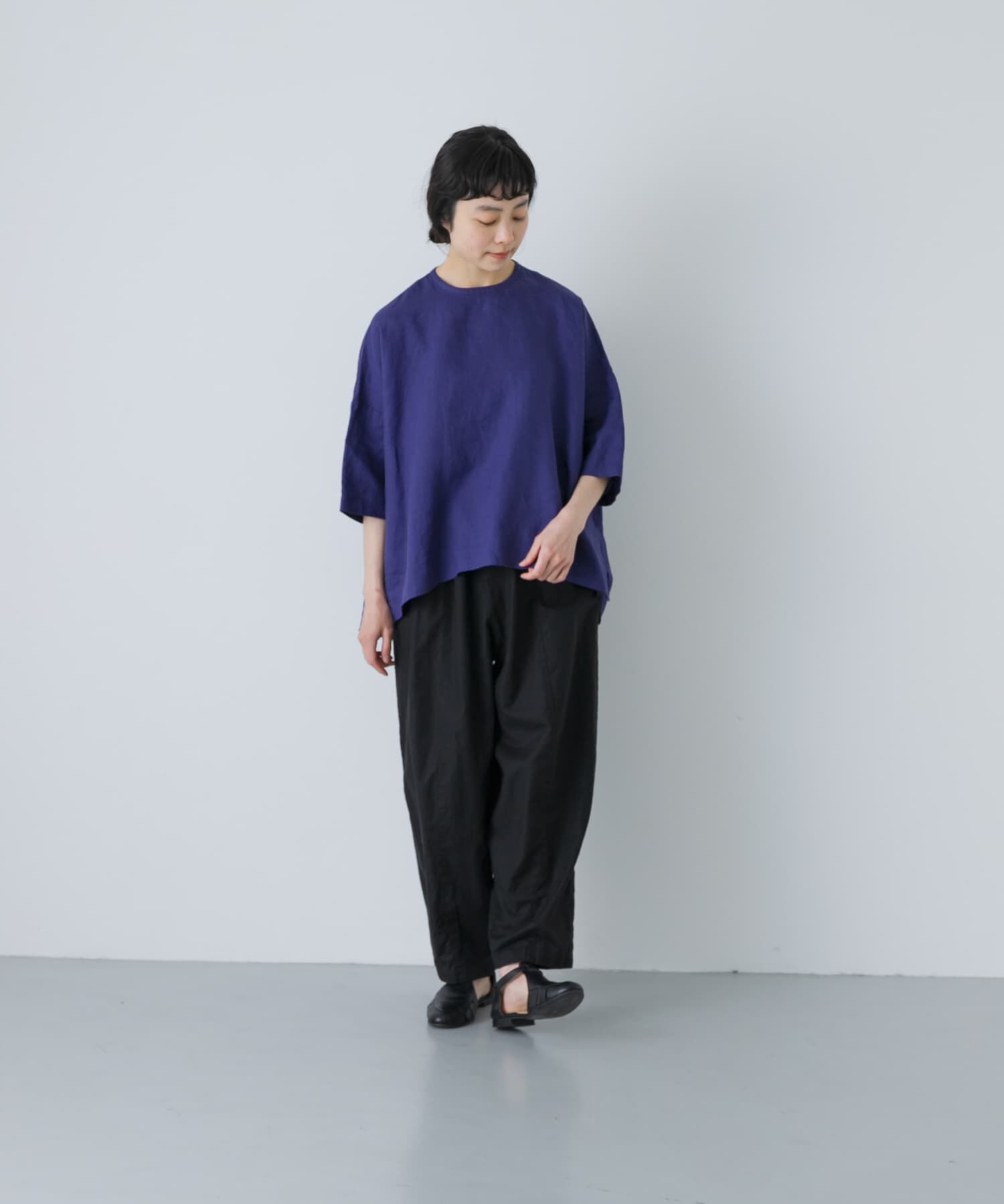 かぐれ「コットンリネンボリュームパンツ」|その他|