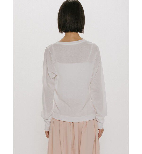 MIDIUMISOLID「MIDIUMISOLID for Ladies レイヤードライクプルオーバー」|Tシャツ・カットソー|