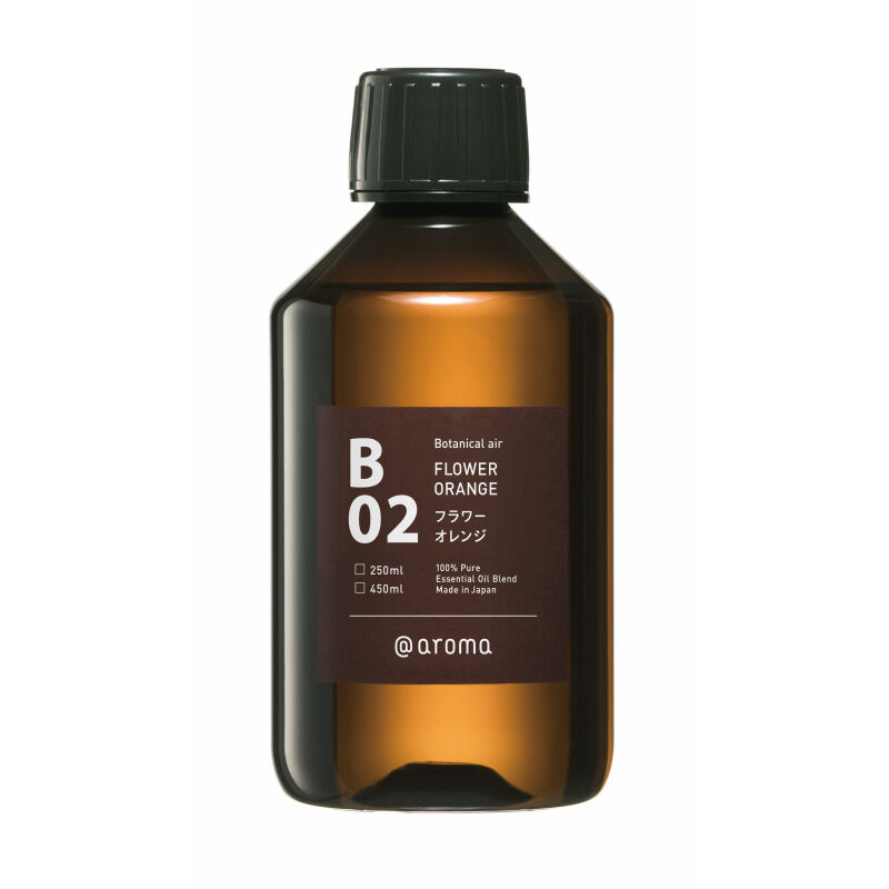 アットアロマ「B02 フラワーオレンジ 250ml」|アロマ・ルームフレグランス|その他