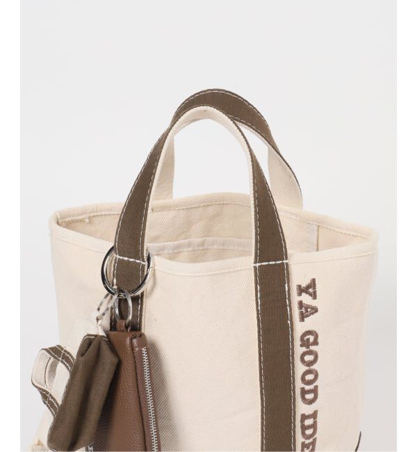 FRAMeWORK「≪一部店舗+WEB限定 / 追加≫YA GOOD IDEAS YA BIG&MINI トート S（キャンバス）」|トートバッグ|