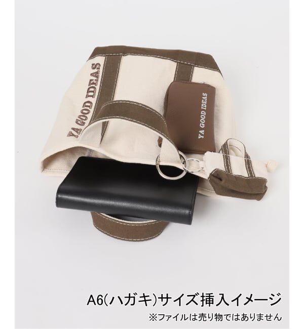 FRAMeWORK「≪一部店舗+WEB限定 / 追加≫YA GOOD IDEAS YA BIG&MINI トート S（キャンバス）」|トートバッグ|