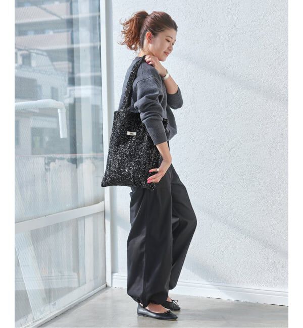 Spick and Span「《WEB限定 / 追加予約》Uhr / ウーア spangle Tote Bag」|トートバッグ|