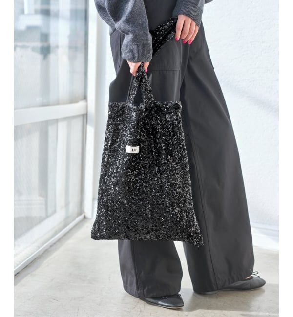 Spick and Span「《WEB限定 / 追加予約》Uhr / ウーア spangle Tote Bag」|トートバッグ|
