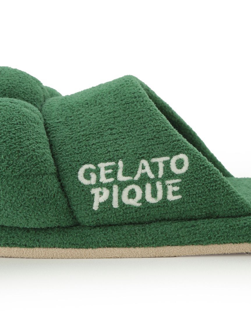 GELATO PIQUE HOMME「【HOMME】エアリーモコスリーピングダイナソーモチーフルームシューズ」|ルームシューズ|