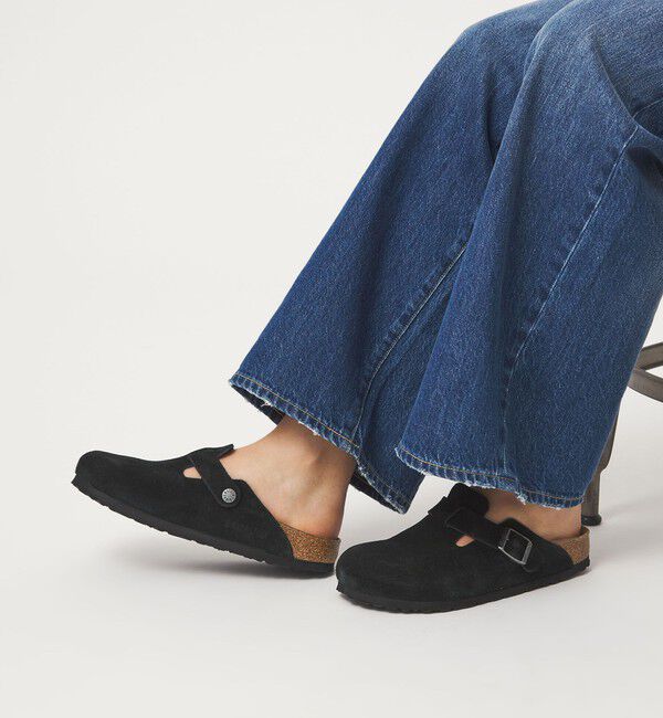 UNITED ARROWS green label relaxing「【WEB限定】＜BIRKENSTOCK＞ボストン シューズ」|サンダル|BLACK