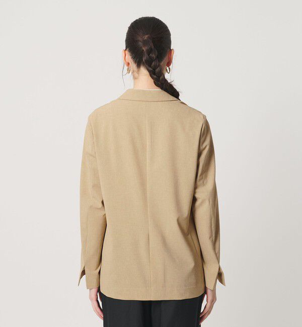 BEAUTY&YOUTH UNITED ARROWS「ポリエステル ダブルジャケット 吸水速乾 防シワ ウォッシャブル」|テーラードジャケット|
