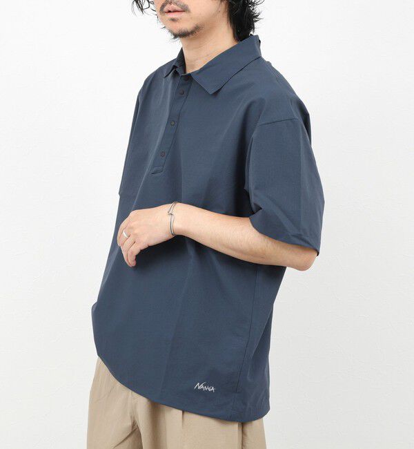 NOLLEY'S goodman「《セットアップ対応》【NANGA】DotAir COMFY POLO SHIRT 26SS」|シャツ・ブラウス|