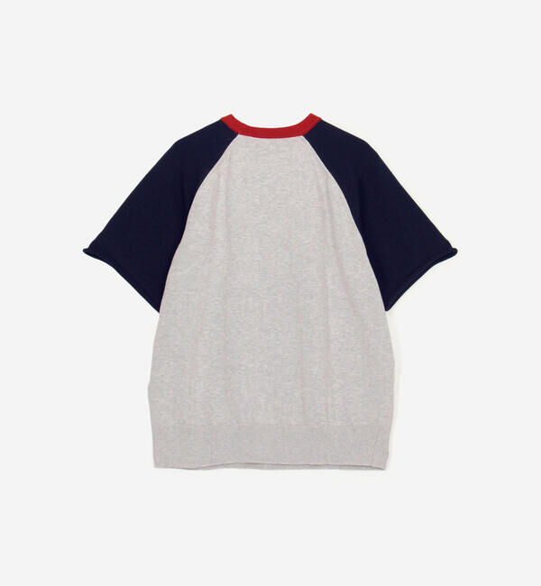  「RYE TENDER | コットン ラグランスリーブTシャツ WOMEN」|ニット・セーター|