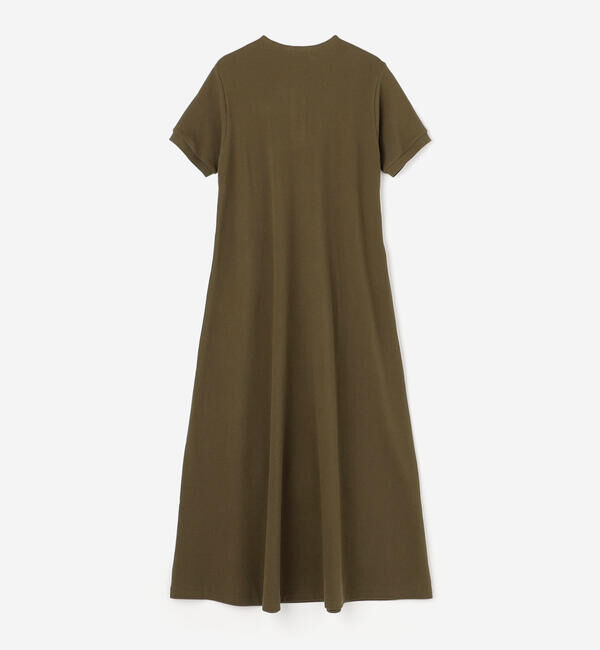  「SCYE BASICS | 〈別注〉鹿の子ヘンリーネックワンピース WOMEN」|ワンピース|