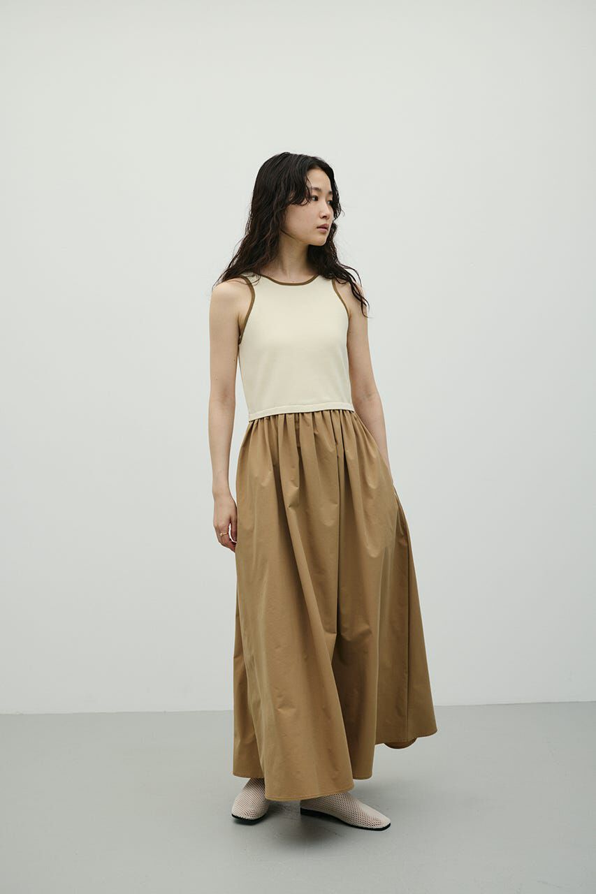 STYLEMIXER「アメスリドッキングニットワンピース」|ワンピース|