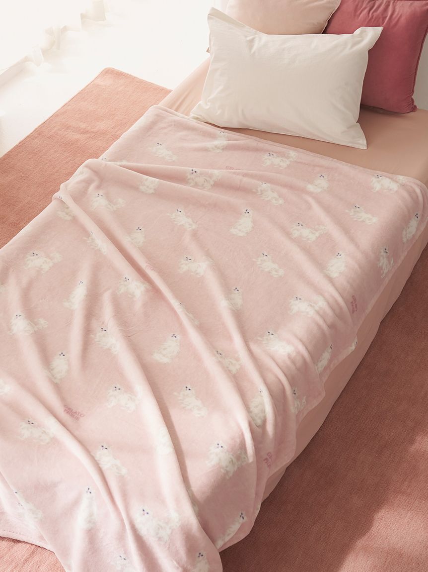 gelato pique Sleep「【Sleep】CAT柄コットン毛布」|その他|