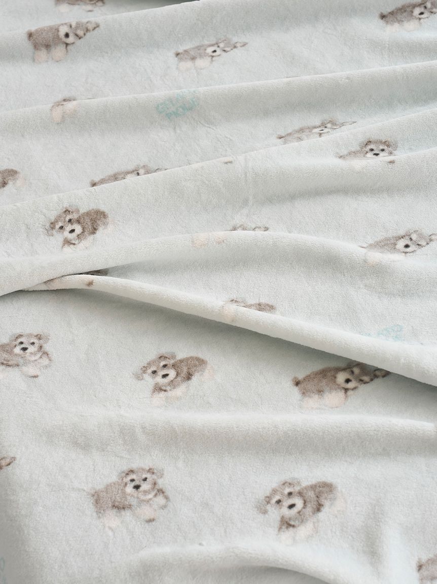 gelato pique Sleep「【Sleep】DOG柄コットン毛布」|その他|