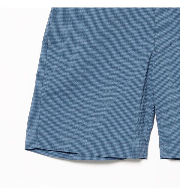 BEAMS PLUS「Plain Front Shorts Seersucker Gingham」|その他|