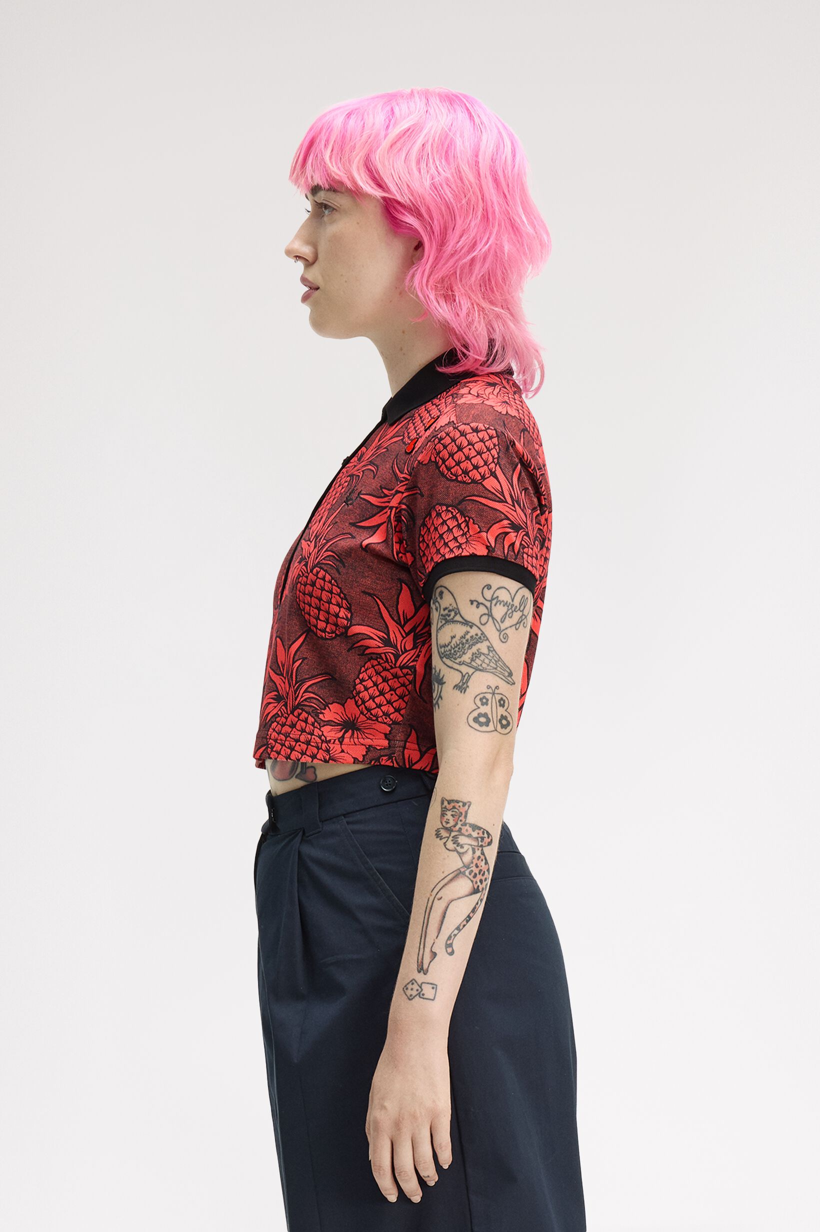 FRED PERRY 「Amy Winehouse Printed Polo Shirt」|ポロシャツ|
