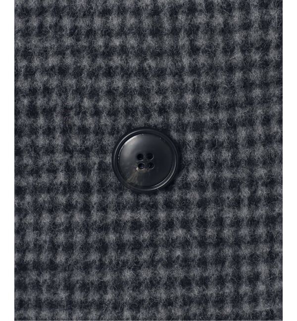 SLOBE IENA「souple wool ダブルフェイスミドルコート」|ピーコート|