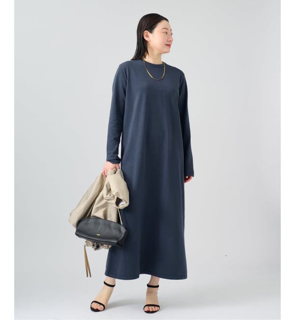 VERMEIL par iena「ニットコクーンロングワンピース」|ワンピース|