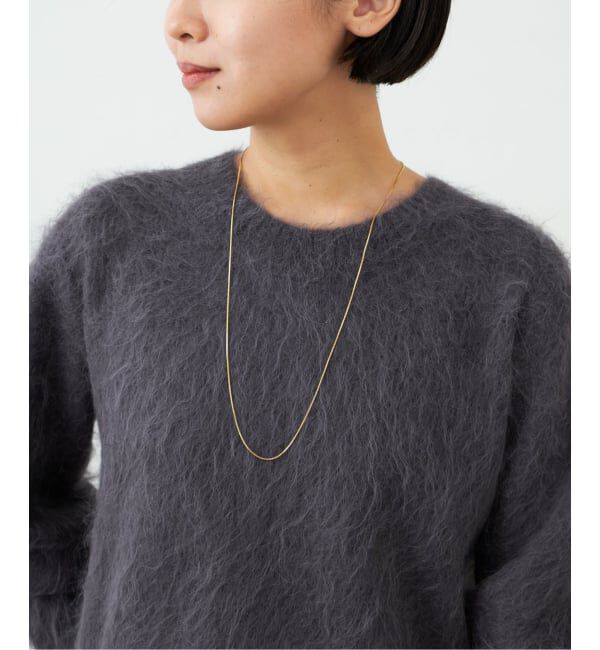 IENA「《追加4》SASKIA DIEZ/サスキア ディツ FINE NL FRINGE CUBIC ネックレス」|ネックレス|