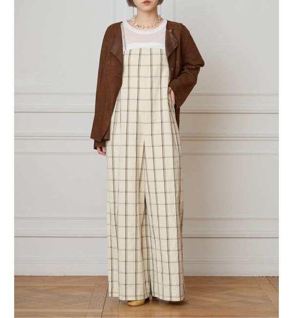 IENA LA BOUCLE「IENA LA BOUCLE GOAT SUEDE ジャケット」|ノーカラージャケット|